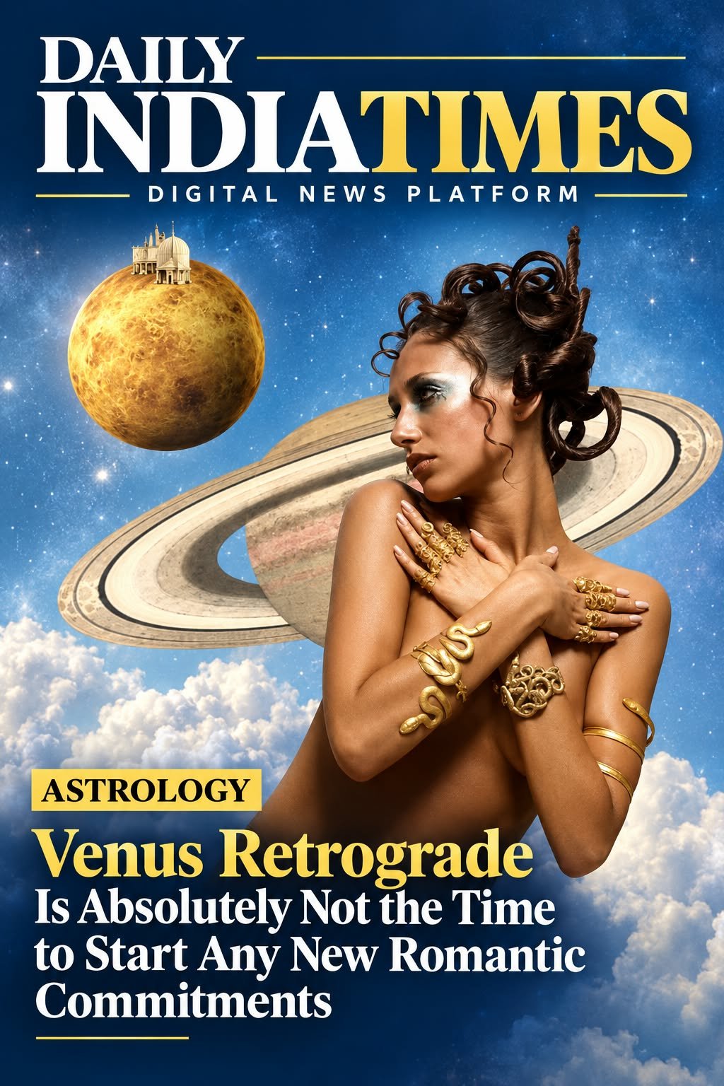 ASTROLOGY:Venus Retrograde Is Absolutely Not the Time to Start Any New Romantic Commitments