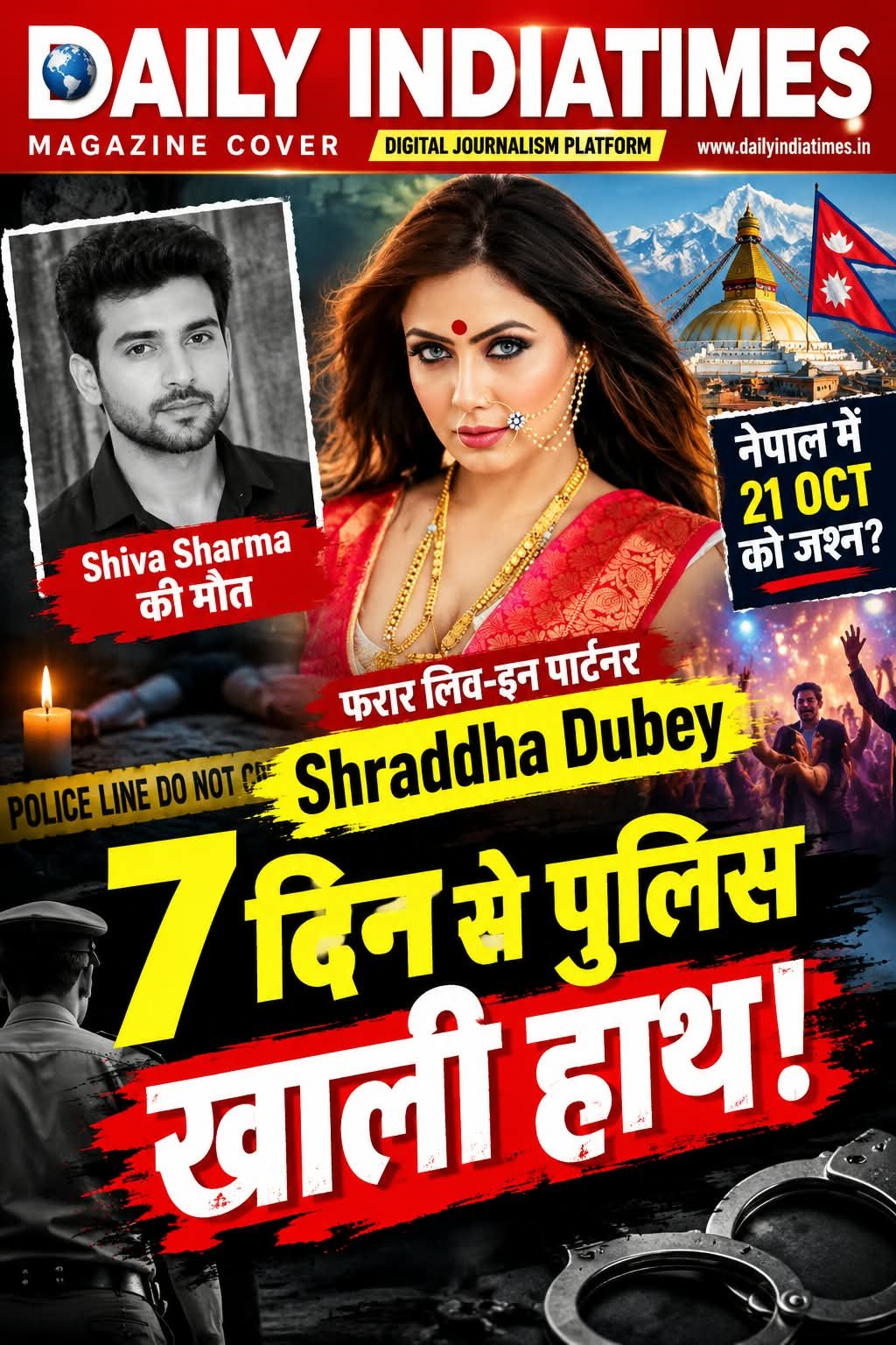 Shiva Sharma की मौत, फरार लिव-इन पार्टनर Shraddha Dubey का नेपाल में 21 OCT को जश्न? 7 दिन से पुलिस खाली हाथ!