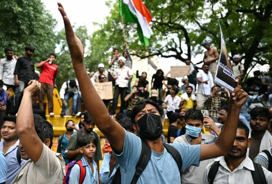 PROTEST IN INDIA: Cockroach’ protests: India’s Modi promises to punish officials over exam leaks