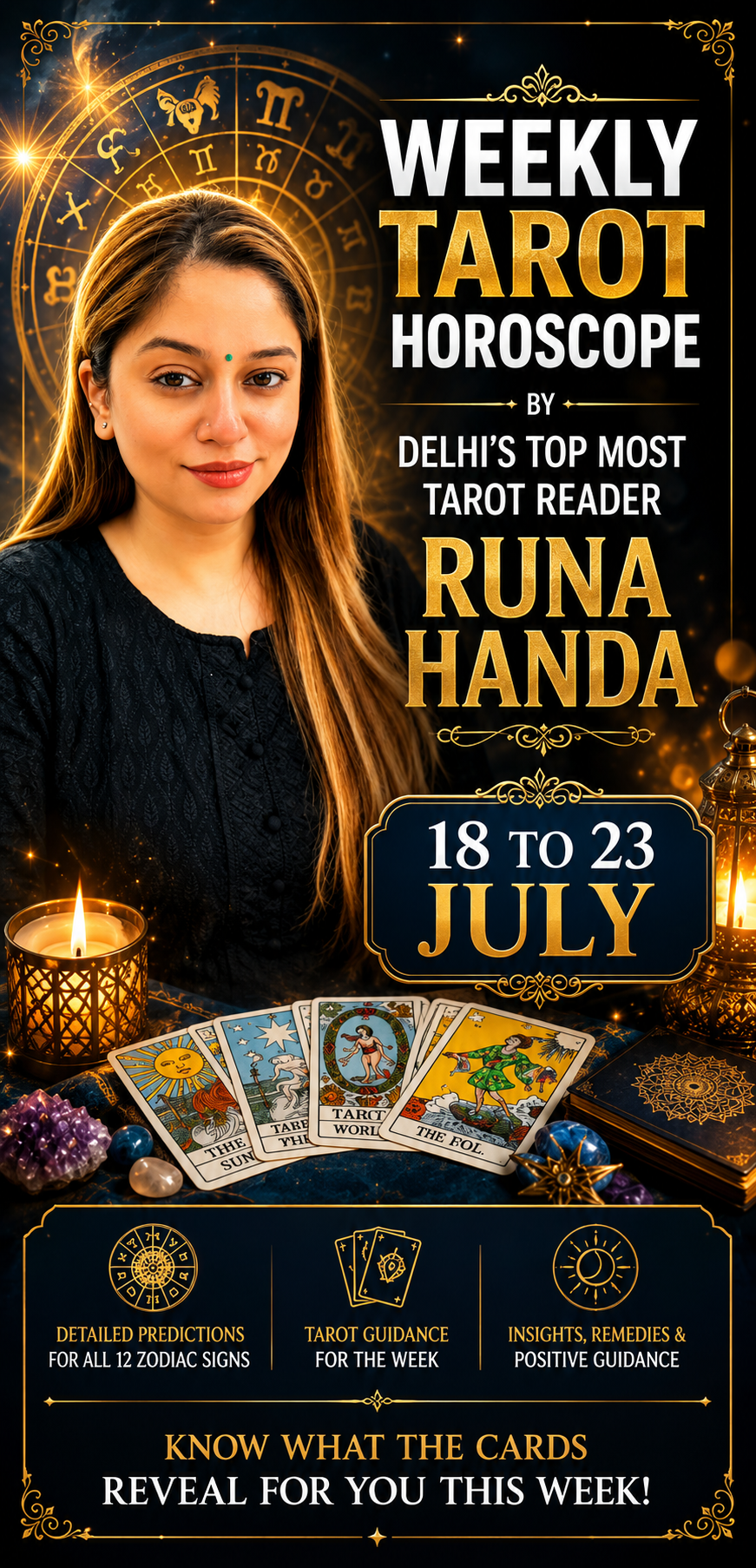 .WEEKLY HOROSCOPE BY RUNA HANDA